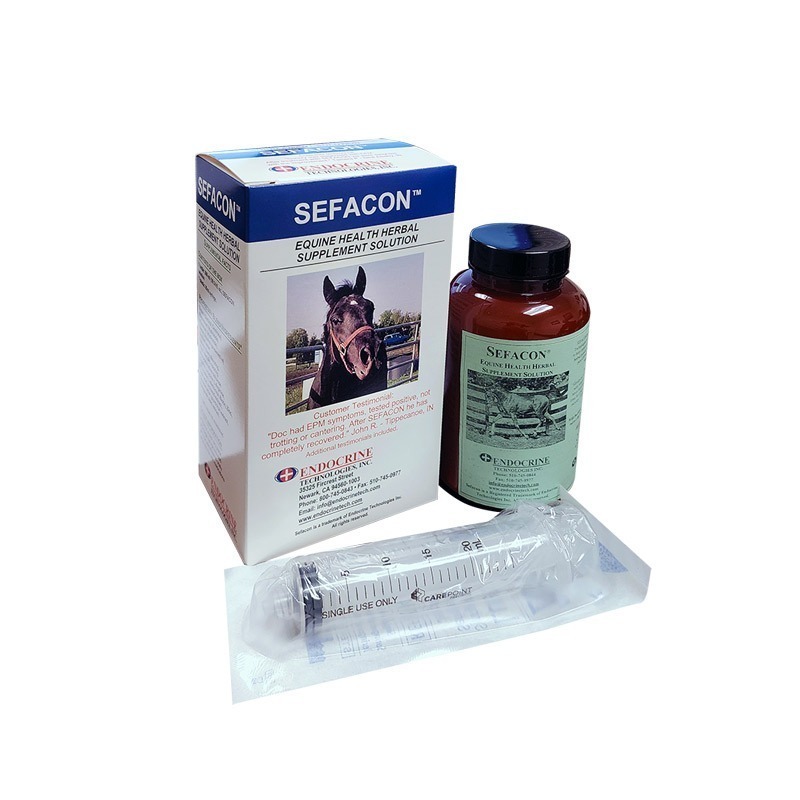 All Natural HERBAL Supplements (SEFACON-Equine EPM)